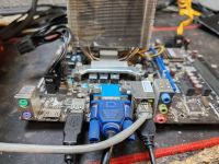 Лот: 25899483. Фото: 7. Материнская плата MSI 1156 H55m-e23...