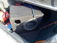 Лот: 11105096. Фото: 2. Сабвуфер в коробе Pioneer. Автозвук