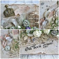 Лот: 1866704. Фото: 3. Открытка "Лёгкий винтаж... ". Сувениры, подарки