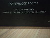 Лот: 13948422. Фото: 2. Powerblock PD-2701.Сетевой филтр. Периферия