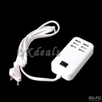 Лот: 8788190. Фото: 5. Зарядное устройство 5V 6USB 5A...