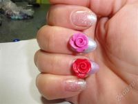 Лот: 459942. Фото: 2. Изделия из полимерной глины Цветы... Ювелирные изделия, бижутерия, часы