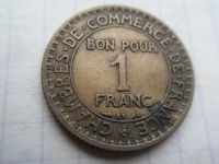 Лот: 21772224. Фото: 2. Франция 1 франк 1922. Монеты