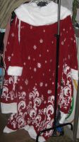 Лот: 14986096. Фото: 2. костюм Деда Мороза,Боярский бордовый... Одежда, обувь, галантерея