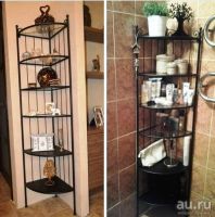 Лот: 5276713. Фото: 7. Ikea Стеллаж РЁНШЭР угловой металлический...