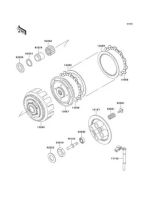 Лот: 11434812. Фото: 2. Подшипники корзины сцепления Kawasaki... Мототехника