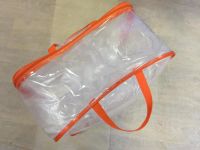 Лот: 10924706. Фото: 3. Сумки из пвх с ручками и молнией. Одежда, обувь, галантерея