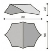 Лот: 5096556. Фото: 2. Тент Raincover 3 со стойками... Туризм