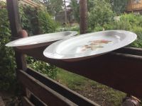 Лот: 19224491. Фото: 3. Тарелки металлические эмалированные... Домашний быт