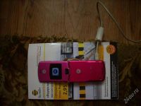 Лот: 2091608. Фото: 2. motorolla v3 pink. Смартфоны, связь, навигация