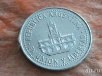 Лот: 8112910. Фото: 5. Монета 25 сентаво Аргентина 1996...
