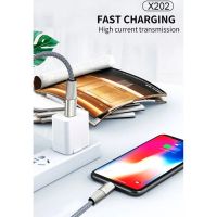 Лот: 25795136. Фото: 5. Кабель WUW X202 Type-C->Lighting...