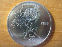 Лот: 2666001. Фото: 2. Португалия 2,5 евро 2012 года... Монеты