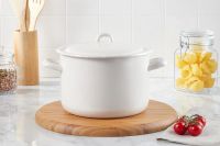 Лот: 23679189. Фото: 4. Кастрюля с крышкой MITTE Pearl. Красноярск