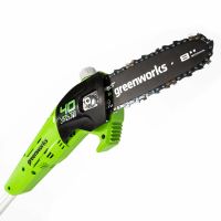 Лот: 20943574. Фото: 13. Кусторез GreenWorks G40PSF без...