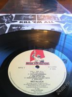 Лот: 867093. Фото: 2. METALLICA "KILL 'EM ALL" LP MUSIC... Коллекционирование, моделизм