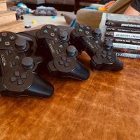 Лот: 17235553. Фото: 2. PS3, 3 джойстика, игры. Игровые приставки, консоли, видеоигры