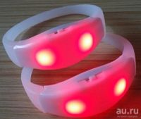 Лот: 14071788. Фото: 2. LED-браслет FanBand. Часы, аксессуары