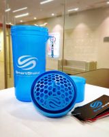 Лот: 9974745. Фото: 3. Шейкер SmartShake Slim neon blue... Красноярск