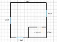 Лот: 15140652. Фото: 4. Каркасный дом 5х5 . Внешняя обшивка... Красноярск