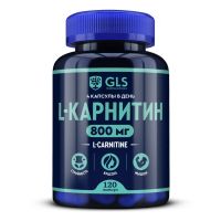 Лот: 25433588. Фото: 3. GLS Л-Карнитин 800 капс 400мг... Красноярск