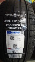 Лот: 23360336. Фото: 5. 235/55 R-18 104W Royal Black Royal...