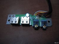 Лот: 8363952. Фото: 2. USB порты и звук, на шлейфе для... Комплектующие