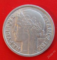 Лот: 1588130. Фото: 2. (№616) 2 франка 1949 (Франция). Монеты