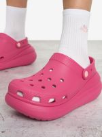 Лот: 25367842. Фото: 9. Сабо женские Crocs Crush, Розовый