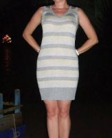 Лот: 5678710. Фото: 4. Трикотажное платье-туника с люрексом... Красноярск