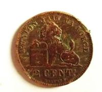 Лот: 25192847. Фото: 2. Бельгия 2 сантима 1905 Леопольд... Монеты