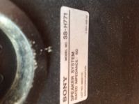 Лот: 11947820. Фото: 3. колонки SONY SS N 771 2 штуки. Бытовая техника