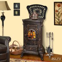 Лот: 16347331. Фото: 2. Печь-камин чугун \ метал Olimp... Тепловое оборудование, климат