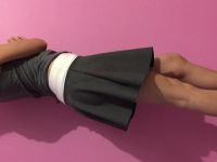 Лот: 5481707. Фото: 2. Короткая серая юбка солнцем Zara... Женская одежда