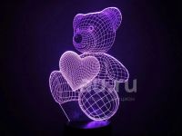 Лот: 1768314. Фото: 7. Ночник светильник 3d Единорог...