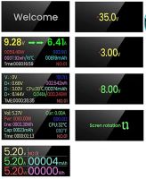 Лот: 20592081. Фото: 3. USB тестер с цветным экраном и... Смартфоны, связь, навигация