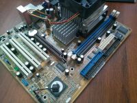 Лот: 4262029. Фото: 6. Материнская плата Asus p4v8x-mx...