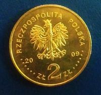 Лот: 19552893. Фото: 2. Польша 2 злотых 2009 Y# 694 Оборона... Монеты