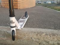 Лот: 15930816. Фото: 4. Самокат трюковый ateox shark белый...