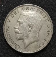 Лот: 24577765. Фото: 2. HELF CROWN - 1/2 кроны 1921 года... Монеты