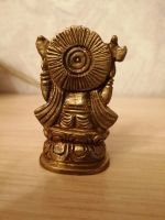 Лот: 15228269. Фото: 2. Бронзовая статуэтка Ганеша, тяжёлая. Антиквариат