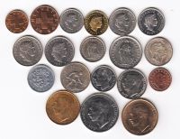 Лот: 11940647. Фото: 2. Европа 19 монет. Монеты