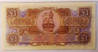 Лот: 20992355. Фото: 2. Великобритания 1 фунт 1956 армейский... Банкноты