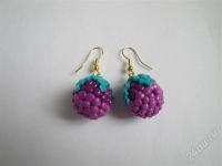 Лот: 327807. Фото: 2. Изделия из полимерной глины,серьги... Ювелирные изделия, бижутерия, часы