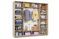 Лот: 23622655. Фото: 2. Шкаф-купе 3-дверный Hoff Практик. Хранение вещей