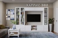 Лот: 25236690. Фото: 2. Тумба ТВ напольная Hoff Харрис. Мебель для гостиной