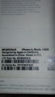Лот: 6067434. Фото: 5. Apple Iphone 4 (16GB). Хорошее...