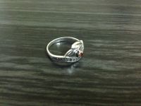 Лот: 3371441. Фото: 2. Кольцо серебро женское (1,5 гр... Ювелирные изделия, бижутерия, часы