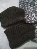 Лот: 21275072. Фото: 2. Шерстяные носки ручной вязки новые. Мужская одежда