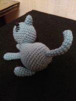 Лот: 11338529. Фото: 3. Маленький игривый котенок амигуруми. Красноярск